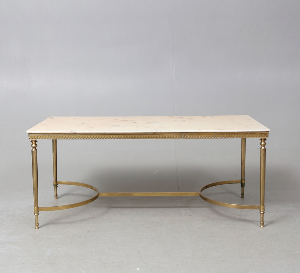 Brass & Marble Coffee Table