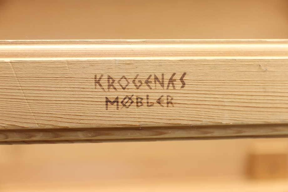 Krogenäs Møbler of Norway Pine Coffee Table ca. 1960