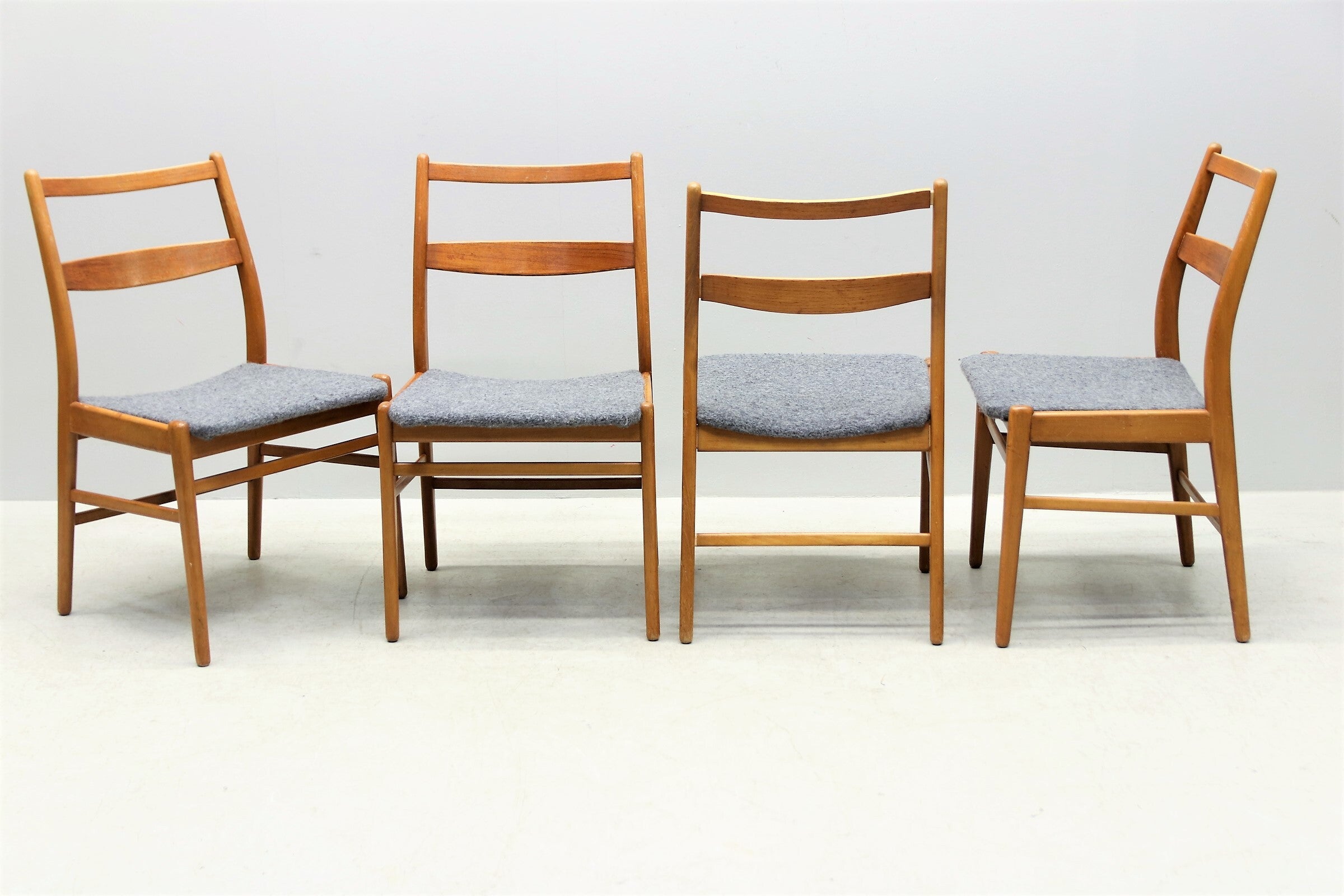 Yngve Ekström for Troeds "Minett" Dining Chairs, Set of Four
